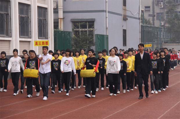 2011郑州五中运动会
